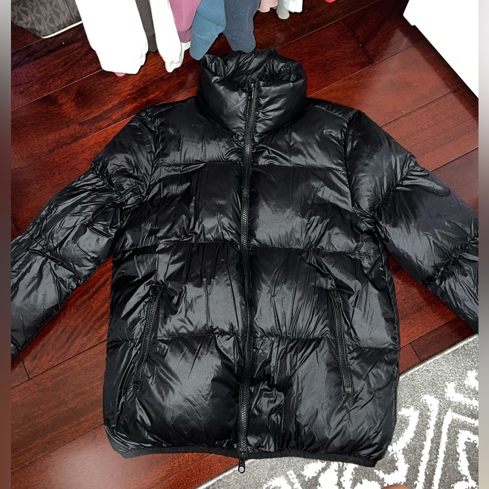 Aritzia TNA Super Puff Puffer Jacket Black